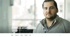 Desktop Screenshot of jamesheathers.com